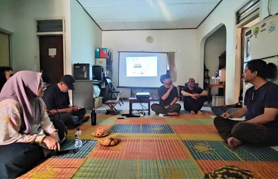 Diskusi Pra-Festival Udin 2026.
